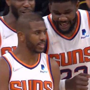 CP3 pulls up for a clutch basket to lead the Suns to victory | #shorts