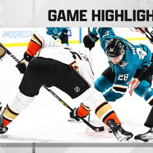 Ducks @ Sharks 3/26 | NHL Highlights 2022
