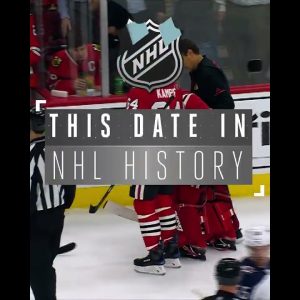 EBUG Scott Foster plays in NHL game | This Date in History #shorts