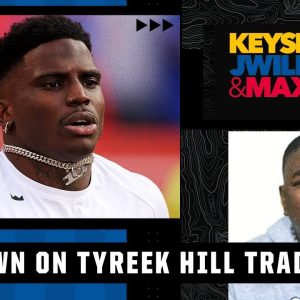 Tyreek Hill doesn't do a whole lot for the Dolphins ðŸ˜¯ - Keyshawn Johnson | KJM