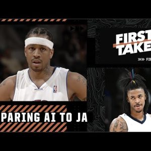 Stephen A. & Mad Dog go at it debating if Ja Morant could be the next Allen Iverson ðŸ—£ | First Take