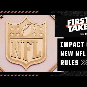 First Take debates the impact of the new NFL overtime rules for playoff games 🏈