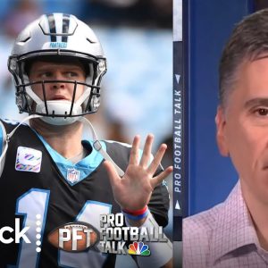 Matt Rhule: Carolina Panthers arenâ€™t locked into drafting QB | Pro Football Talk | NBC Sports