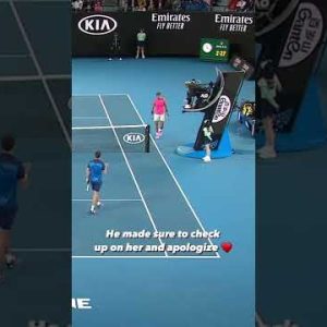 When Rafael Nadal apologized to this ball girl and made sure she was okay â™¥ï¸�