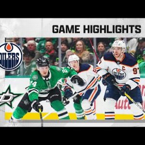 Oilers @ Stars 3/22 | NHL Highlights 2022