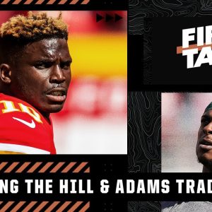 Is the Tyreek Hill or Davante Adams trade a more significant departure? First Take debates