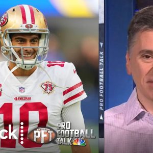 How Jimmy Garoppolo's shoulder affects San Francisco 49ers' future | Pro Football Talk | NBC Sports