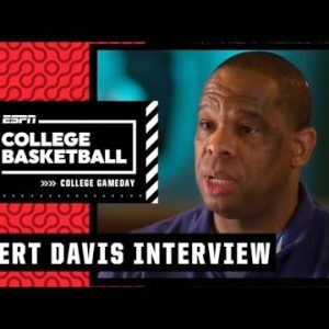 Hubert Davis on UNC’s Final Four matchup vs. Duke: ‘It’s just a basketball game’ | College GameDay
