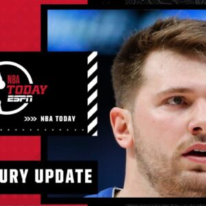 'A LOT of concern' for Luka Doncic - Woj on Luka's injury | NBA Today