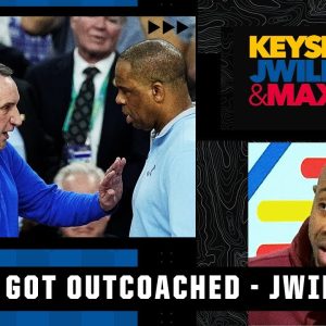 Coach K got outcoached by Hubert Davis in Duke's Final Four loss vs. UNC - Jay Williams | KJM