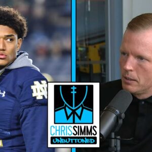 Kyle Hamilton won't be drafted in top eight of 2022 NFL Draft | Chris Simms Unbuttoned | NBC Sports