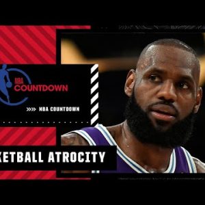 The Lakers are a national basketball ATROCITY - Stephen A. Smith | NBA Countdown