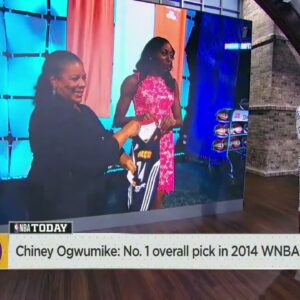 Chiney Ogwumike recalls being the No. 1 WNBA Draft pick: I almost passed out! | NBA Today