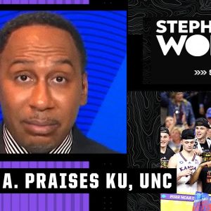 Stephen A. salutes college basketball after Kansas' comeback | Stephen A's World