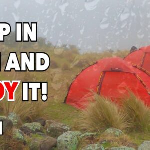 How to Wild Camp in the Rain - And ENJOY it!  (Part 1/2)