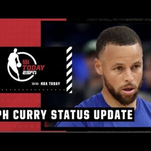 Wojâ€™s breaking news update on Steph Curryâ€™s status for Warriors ðŸ‘€ | NBA Today