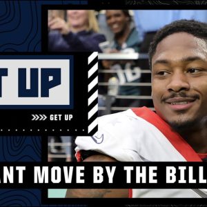 This is a BRILLIANT move by the Buffalo Bills! - Sam Acho on Stephen Diggs' contract | Get Up