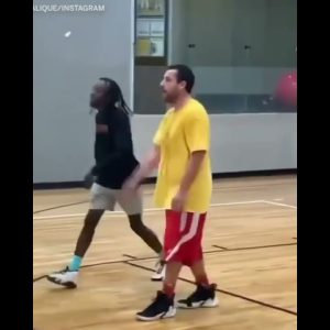Proof that Adam Sandler can actually hoop рЯЩМрЯПА #shorts