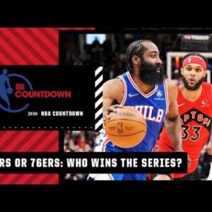 Raptors or 76ers: Who will win the 1st-Round series? | NBA Countdown