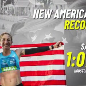 Sara Hall Breaks American Half Marathon Record at Houston