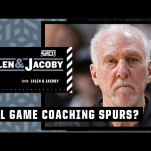 Did we see Popovich's final game coaching the Spurs? Jalen says no! | Jalen & Jacoby