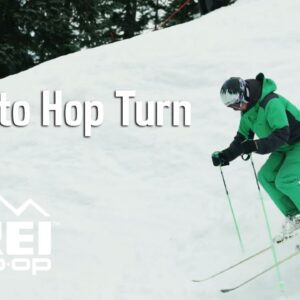 Skiing: How to Hop Turn