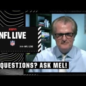 Ask Mel: What draft questions are you BURNING to know 🔥 👀 | NFL Live
