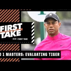Evaluating Tiger Woodsâ€™ performance in round 1 of the Masters | First Take