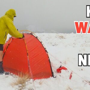 Winter Tent Sleep System - How to STAY WARM AT NIGHT