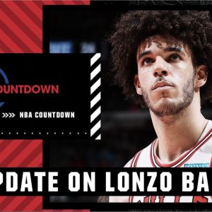 Woj: Lonzo Ball LIKELY OUT for the rest of the season | NBA Countdown