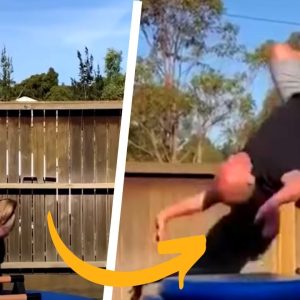 This young gymnast teaching her dad gymnastics will make your day! ❤️