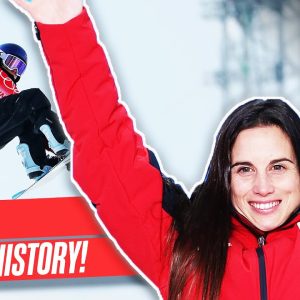 1st woman from ðŸ‡ªðŸ‡¸ to win a Winter Olympics medal in 30 years!