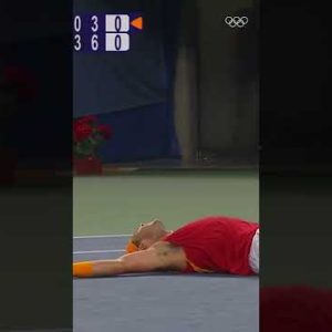 Rafa Nadal's golden moment ðŸ‡ªðŸ‡¸ðŸ�…