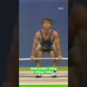 He lifted THREE times his bodyweight!