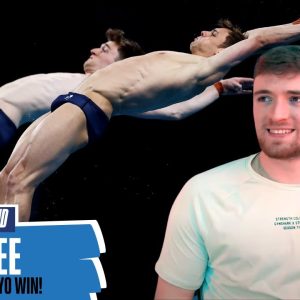 Matty Lee reacts to his Tokyo 2020 gold medal performance alongside Tom Daley!