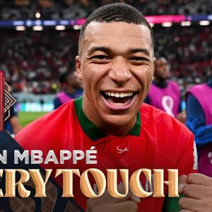 Kylian MbappÃ©: Every touch in France's 2022 FIFA World Cup semifinal victory over Morocco