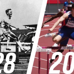 400m Hurdles finals... 90 years apart! | Then & Now