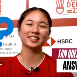 Why do you love badminton? ðŸ�¸ Badminton stars answer fan questions!