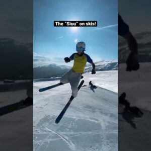 Cristiano Ronaldo on skis! ⛷️