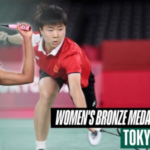 PV Sindhu 🆚 He Bingjiao | Women's badminton bronze medal match 🥉🏸 | Tokyo 2020