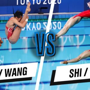 Shi/Wang ðŸ†š Shi/Wu - Synchro 3m springboard | Head-to-head