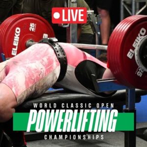 🔴 LIVE Powerlifting World Classic Open Championships | Women's 57kg Group B