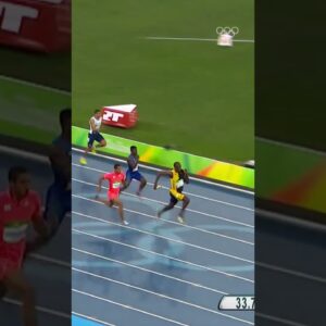 Usain Bolt's FINAL Olympic Race 🥹🇯🇲 #shorts