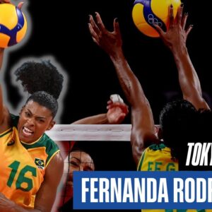 Last dance on the Olympic Stage 🏐 Best of Fernanda Rodrigues 🇧🇷 at Tokyo 2020