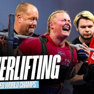 🔴  LIVE World Open Equipped Powerlifting Championships | Women 84+kg & Men 120+kg B-Group