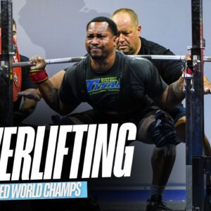 🔴  LIVE World Open Equipped Powerlifting Championships | Men 105kg