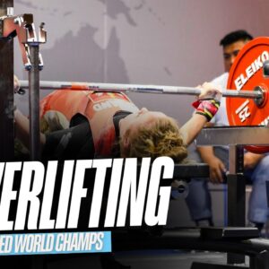ðŸ”´  LIVE World Open Equipped Powerlifting Championships | Women 47kg & 52kg
