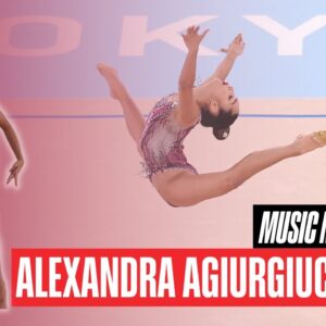 🤸🏽‍♀️ Rhythmic Elegance! 🇮🇹 Alexandra Agiurgiuculese's Mesmerizing Performance at Tokyo 2020