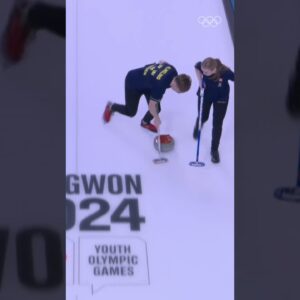 WHAT. A. SHOT. ðŸ˜® ðŸ‡¸ðŸ‡ª #gangwon2024 #curling